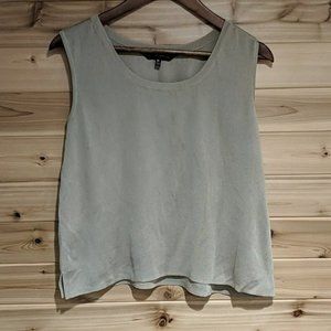 Ming Wang Gold/Taupe Tank Shell Large Petite